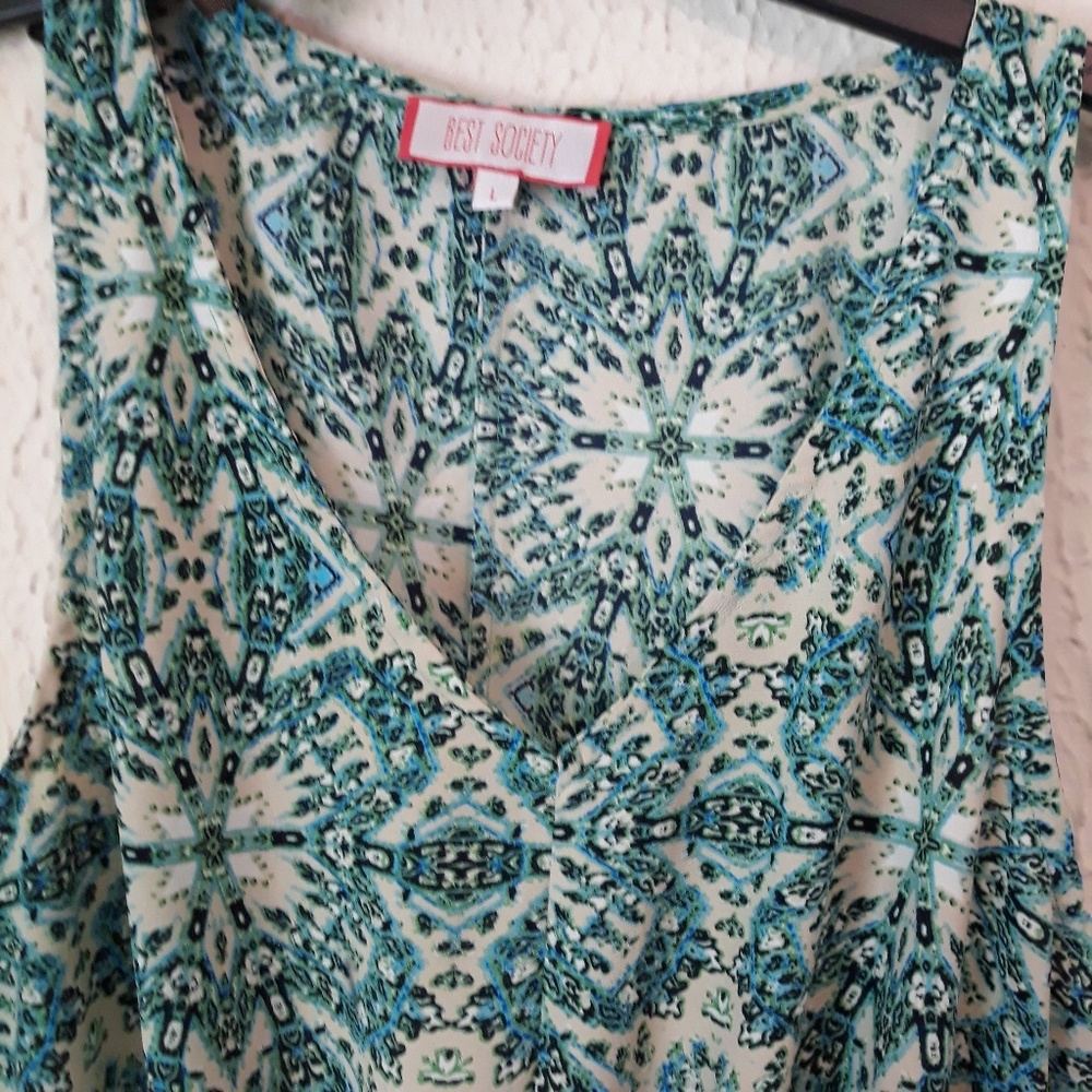 BEST SOCIETY dress SIZE L - Picture 6 of 8